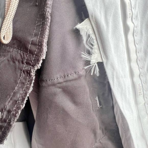 Wilfred Trouser Shorts Size 6 Pastel Lavender High Waisted Special Occasion - Picture 5 of 7